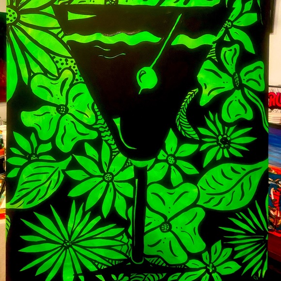 Green Tini Painting